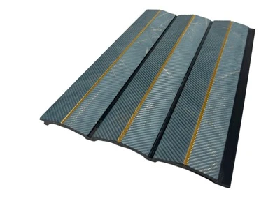 Sinivihreä Stripe Gold Inlay PS -seinäpaneeli